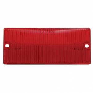 UNITED PACIFIC - 30850 - LENTE DE LUZ DE PUERTA DE 2-3/16" X 5-3/16" - ROJA