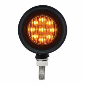 UNITED PACIFIC - UNITED PACIFIC - 30927 - LUZ DE DOBLE CARA SS DE 2" CON 9 LUCES Y OJALES LED DE 2" - LED ÁMBAR Y ROJO/LENTE ÁMBAR Y ROJA - Image 3