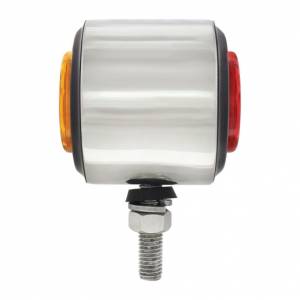 UNITED PACIFIC - UNITED PACIFIC - 30927 - LUZ DE DOBLE CARA SS DE 2" CON 9 LUCES Y OJALES LED DE 2" - LED ÁMBAR Y ROJO/LENTE ÁMBAR Y ROJA - Image 5