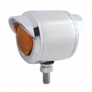 UNITED PACIFIC - UNITED PACIFIC - 30928 - LUZ DE DOBLE CARA SS DE 2" CON 9 LUCES Y VISORES LED DE 2" - LED ÁMBAR Y ROJO/LENTE ÁMBAR Y ROJA - Image 2