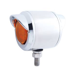 UNITED PACIFIC - UNITED PACIFIC - 30958 - LUZ INOXIDABLE DE DOBLE CARA DE 2-1/2" CON LUCES LED Y VISORES - LED ÁMBAR Y ROJO/LENTE ÁMBAR Y ROJA - Image 2