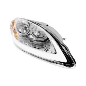 UNITED PACIFIC - UNITED PACIFIC - 31031 - FARO LED CROMADO CON BARRA DE LUCES LED Y SEÑAL DE GIRO PARA PASAJERO INTERNACIONAL PROSTAR 2006-2017 - Image 3