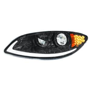 UNITED PACIFIC - 31032 - FARO LED APAGADO CON BARRA DE LUCES LED Y SEÑAL DE GIRO PARA EL CONDUCTOR PROSTAR INTERNACIONAL 2006-2017