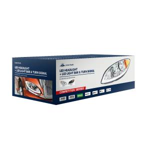 UNITED PACIFIC - UNITED PACIFIC - 31032 - FARO LED APAGADO CON BARRA DE LUCES LED Y SEÑAL DE GIRO PARA EL CONDUCTOR PROSTAR INTERNACIONAL 2006-2017 - Image 7