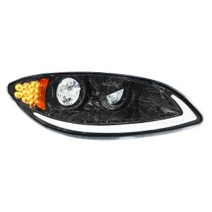 UNITED PACIFIC - 31033 - FARO LED APAGADO CON BARRA DE LUCES LED Y SEÑAL DE GIRO PARA PASAJERO INTERNACIONAL PROSTAR 2006-2017