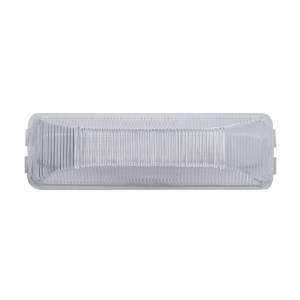 UNITED PACIFIC - 31039 - LUZ UTILIDAD INCANDESCENTE RECTANGULAR PARA MONTAJE EN GUARDABARROS - LENTE TRANSPARENTE