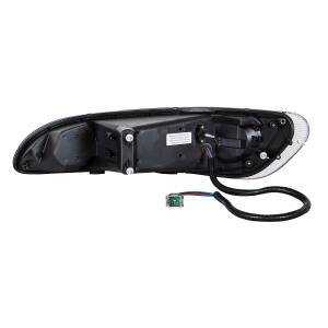 UNITED PACIFIC - UNITED PACIFIC - 31074 - FARO LED NEGRO CON LED DE GIRO, POSICIÓN Y DRL PARA PETERBILT 386 (2005-2015) Y 387 (1999-2010) - PASAJERO - Image 7