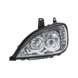 UNITED PACIFIC - UNITED PACIFIC - 31090 - FARO DE PROYECCIÓN LED CROMADO DE ALTA POTENCIA PARA FREIGHTLINER COLUMBIA 2001-2020 - CONDUCTOR - Image 4