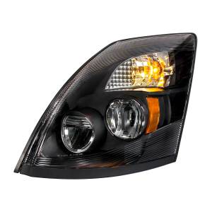 UNITED PACIFIC - 31096 - FARO LED "BLACKOUT" DE ALTA POTENCIA PARA VOLVO VN/VNL 2003-2017 - CONDUCTOR