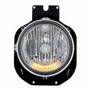 UNITED PACIFIC - 31143 - FARO DE CRISTAL CON 6 LED ÁMBAR PARA FREIGHTLINER CENTURY 1996-2005