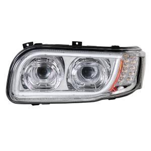 UNITED PACIFIC - UNITED PACIFIC - 31144 - FARO LED CROMADO DE ALTA POTENCIA CON GIRO DE 16 LED Y BARRA DE 57 LED PARA CONDUCTOR PETERBILT 389 2008-2023 - Image 6
