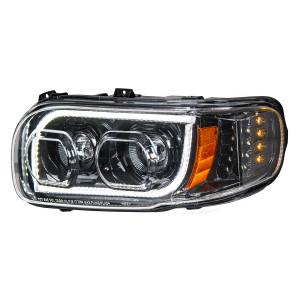 UNITED PACIFIC - UNITED PACIFIC - 31146 - FARO LED "BLACKOUT" DE ALTA POTENCIA CON GIRO DE 16 LED Y BARRA DE 57 LED PARA EL CONDUCTOR PETERBILT 389 2008-2023 - Image 2