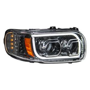 UNITED PACIFIC - UNITED PACIFIC - 31147 - FARO LED "BLACKOUT" DE ALTA POTENCIA CON GIRO DE 16 LED Y BARRA DE 57 LED PARA PETERBILT 389 2008-2023 - Image 2