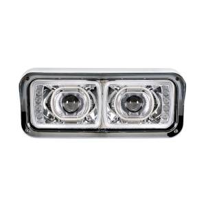 UNITED PACIFIC - UNITED PACIFIC - 31154 - FARO DE PROYECCIÓN LED "CROMADO" DE ALTA POTENCIA CON BARRA DE LUCES DE GIRO Y POSICIÓN LED - CONDUCTOR - Image 2