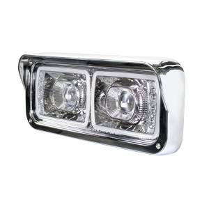 UNITED PACIFIC - UNITED PACIFIC - 31154 - FARO DE PROYECCIÓN LED "CROMADO" DE ALTA POTENCIA CON BARRA DE LUCES DE GIRO Y POSICIÓN LED - CONDUCTOR - Image 3