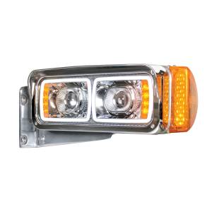 UNITED PACIFIC - UNITED PACIFIC - 31154 - FARO DE PROYECCIÓN LED "CROMADO" DE ALTA POTENCIA CON BARRA DE LUCES DE GIRO Y POSICIÓN LED - CONDUCTOR - Image 4