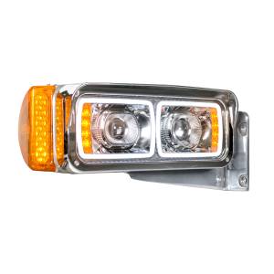 UNITED PACIFIC - UNITED PACIFIC - 31155 - FARO DE PROYECCIÓN LED "CROMADO" DE ALTA POTENCIA CON BARRA DE LUCES DE GIRO Y POSICIÓN LED - PASAJERO - Image 4