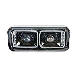 UNITED PACIFIC - UNITED PACIFIC - 31156 - FARO DE PROYECCIÓN LED "BLACKOUT" DE ALTA POTENCIA CON SEÑAL DE GIRO LED Y BARRA DE LUCES DE POSICIÓN - CONDUCTOR - Image 2