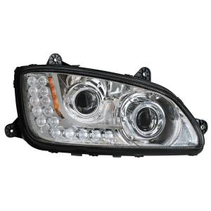UNITED PACIFIC - UNITED PACIFIC - 31159 - CONJUNTO DE FAROS DE PROYECCIÓN CROMADOS PARA KENWORTH T660 2008-2017 - PASAJERO - Image 2