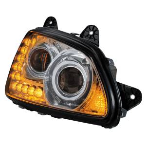 UNITED PACIFIC - UNITED PACIFIC - 31159 - CONJUNTO DE FAROS DE PROYECCIÓN CROMADOS PARA KENWORTH T660 2008-2017 - PASAJERO - Image 3