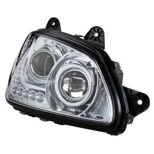 UNITED PACIFIC - UNITED PACIFIC - 31159 - CONJUNTO DE FAROS DE PROYECCIÓN CROMADOS PARA KENWORTH T660 2008-2017 - PASAJERO - Image 4