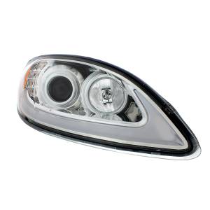 UNITED PACIFIC - UNITED PACIFIC - 31176 - FARO DE PROYECCIÓN CROMADO CON SEÑAL DE GIRO LED Y BARRA DE LUCES PARA PROSTAR INTERNACIONAL 2006-2017 - PASAJERO - Image 4