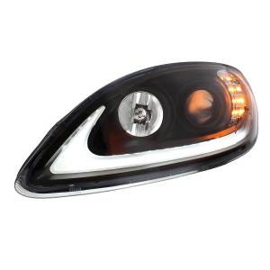 UNITED PACIFIC - UNITED PACIFIC - 31177 - FARO DE PROYECCIÓN NEGRO CON SEÑAL DE GIRO LED Y BARRA DE LUCES PARA PROSTAR INTERNACIONAL 2006-2017 - CONDUCTOR - Image 3