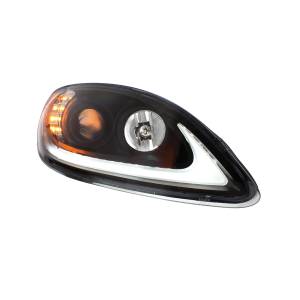 UNITED PACIFIC - UNITED PACIFIC - 31178 - FARO DE PROYECCIÓN NEGRO CON SEÑAL DE GIRO LED Y BARRA DE LUCES PARA PROSTAR INTERNACIONAL 2006-2017 - PASAJERO - Image 3