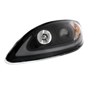 UNITED PACIFIC - UNITED PACIFIC - 31183 - FARO DE PROYECCIÓN NEGRO CON BARRA DE LUCES LED PARA PROSTAR INTERNACIONAL 2006-2017 - CONDUCTOR - Image 4