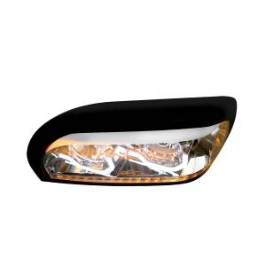 UNITED PACIFIC - UNITED PACIFIC - 31203 - FARO CROMADO CON INTERMITENTE LED Y BARRA DE LUCES PARA FREIGHTLINER CENTURY 1996-2010 - CONDUCTOR - Image 5