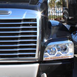UNITED PACIFIC - UNITED PACIFIC - 31203 - FARO CROMADO CON INTERMITENTE LED Y BARRA DE LUCES PARA FREIGHTLINER CENTURY 1996-2010 - CONDUCTOR - Image 7