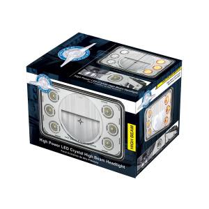 UNITED PACIFIC - UNITED PACIFIC - 31238 - ULTRALIT - FARO LED DE 4" X 6" CON DOBLE FUNCIÓN 6 LUCES DE POSICIÓN LED ÁMBAR - LUZ ALTA - Image 8