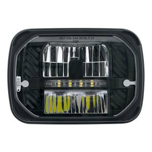 UNITED PACIFIC - 31249 - ULTRALIT - FARO LED CALEFACTADO DE 5"X7" CON LUZ DE POSICIÓN BLANCA