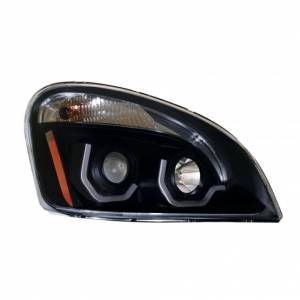UNITED PACIFIC - UNITED PACIFIC - 31271 - FARO DE PROYECCIÓN BLACKOUT CON LUZ DE POSICIÓN LED BLANCA PARA FREIGHTLINER CASCADIA 2008-2017 - PASAJERO - Image 2