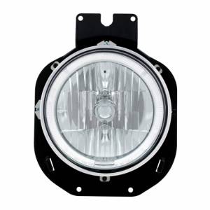 UNITED PACIFIC - 31282 - FARO DE CRISTAL CON ANILLO HALO LED BLANCO PARA FREIGHTLINER CENTURY 1996-2005