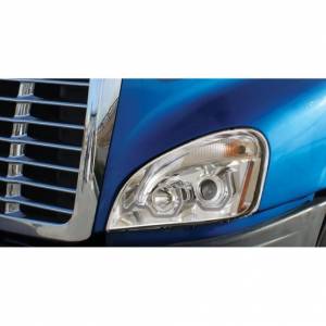 UNITED PACIFIC - UNITED PACIFIC - 31286 - FARO DE PROYECCIÓN CROMADO CON LUZ DE POSICIÓN LED BLANCA PARA FREIGHTLINER CASCADIA 2008-2017 - CONDUCTOR - Image 4