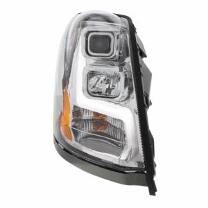UNITED PACIFIC - UNITED PACIFIC - 31446 - FARO DE PROYECCIÓN CROMADO CON BARRA DE LUCES DE POSICIÓN LED PARA VOLVO VN/VNL 2003-2017 - PASAJERO - Image 3