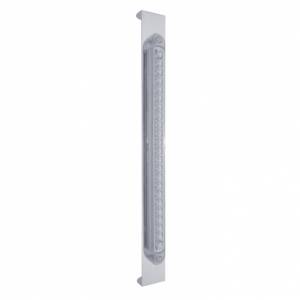 UNITED PACIFIC - 31472 - SOPORTE PARA ESPEJO CON BARRA DE LUCES DE 23 LED DE 17-1/4" - LED ÁMBAR/LENTE TRANSPARENTE