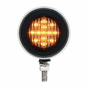 UNITED PACIFIC - UNITED PACIFIC - 31815 - LUZ INOXIDABLE DE DOBLE CARA DE 2-1/2" CON LUCES LED Y OJALES - LED ÁMBAR Y ROJO/LENTE TRANSPARENTE - Image 3