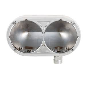 UNITED PACIFIC - UNITED PACIFIC - 32179 - 304 CARCASA DE FARO DOBLE INOXIDABLE PARA PETERBILT 359 - Image 2