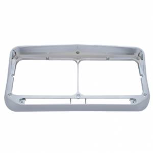 UNITED PACIFIC - 32350 - BISEL RECTANGULAR DE DOBLE FARO CON VISERA - RECORTE LED