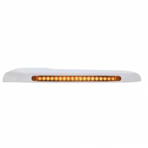 UNITED PACIFIC - UNITED PACIFIC - 32560 - CUBIERTA DE GUARDABARROS DELANTERO DE 14 LED ÁMBAR PARA PETERBILT 388 (2008-2015) Y 389 (2008-2023) - LENTE ÁMBAR - CONDUCTOR - Image 2
