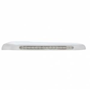UNITED PACIFIC - UNITED PACIFIC - 32562 - CUBIERTA DE GUARDABARROS DELANTERO DE 14 LED ÁMBAR PARA PETERBILT 388 (2008-2015) Y 389 (2008-2023) - LENTE TRANSPARENTE - CONDUCTOR - Image 2