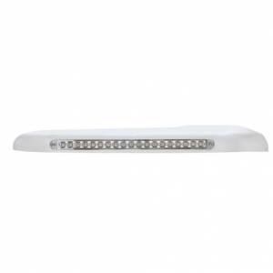 UNITED PACIFIC - UNITED PACIFIC - 32569 - TAPA GUARDABARROS DELANTERO 19 LED AMBAR PARA PETERBILT 388 (2008-2015) Y 389 (2008-2023) - LENTE TRANSPARENTE - PASAJERO - Image 2