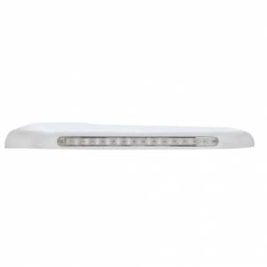 UNITED PACIFIC - UNITED PACIFIC - 32572 - CUBIERTA DE GUARDABARROS DELANTERO SECUENCIAL DE 14 LED ÁMBAR PARA PETERBILT 388 (2008-2015) Y 389 (2008-2023) - LENTE TRANSPARENTE - CONDUCTOR - Image 2