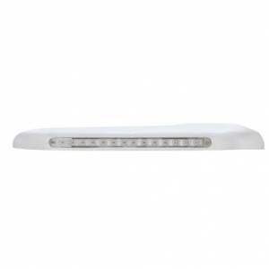 UNITED PACIFIC - UNITED PACIFIC - 32573 - CUBIERTA DE GUARDABARROS DELANTERO SECUENCIAL DE 14 LED ÁMBAR PARA PETERBILT 388 (2008-2015) Y 389 (2008-2023) - LENTE TRANSPARENTE - PASAJERO - Image 2