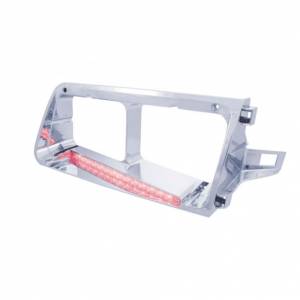 UNITED PACIFIC - UNITED PACIFIC - 32586 - BISEL DE FARO DE 14 LED PARA FREIGHTLINER FLD 1989-2009 - PASAJERO - LED ROJO/LENTE TRANSPARENTE - Image 2