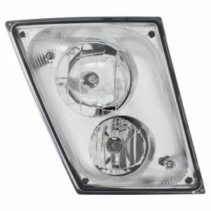 UNITED PACIFIC - 32591 - CONJUNTO DE LUCES ANTINIEBLA/CONDUCCIÓN CROMADAS PARA VOLVO VN/VNL 2003-2017 - PASAJERO