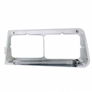 UNITED PACIFIC - UNITED PACIFIC - 32704 - BISEL DE FARO DE 24 LED CON LUZ GLOLIGHT PARA FREIGHTLINER FLD 1989-2009 - CONDUCTOR - LENTE TRANSPARENTE - Image 2
