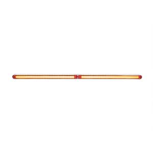 UNITED PACIFIC - 32717 - BARRA DE LUCES GLOLIGHT DUAL DE 24 LED DE DOBLE FUNCIÓN DE 12" CON BISEL - LED ROJO/LENTE TRANSPARENTE